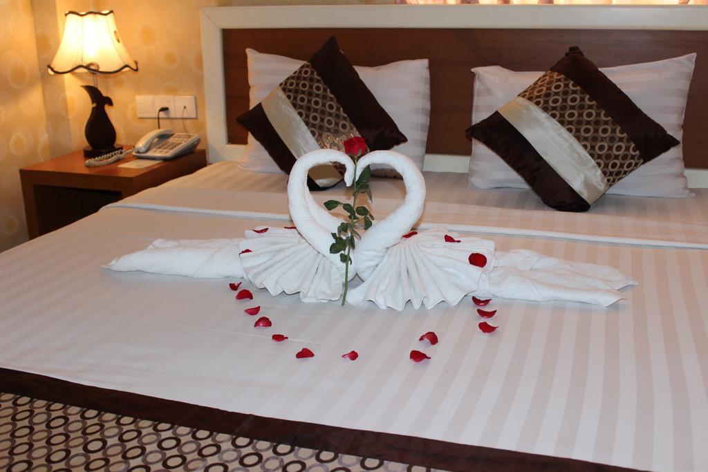 Hotel Kan Kaw Yangon Zimmer foto